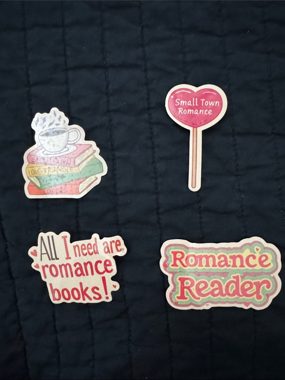 Bundle of 20 Romance Themed Bookish Stickers - Picture 3 of 6